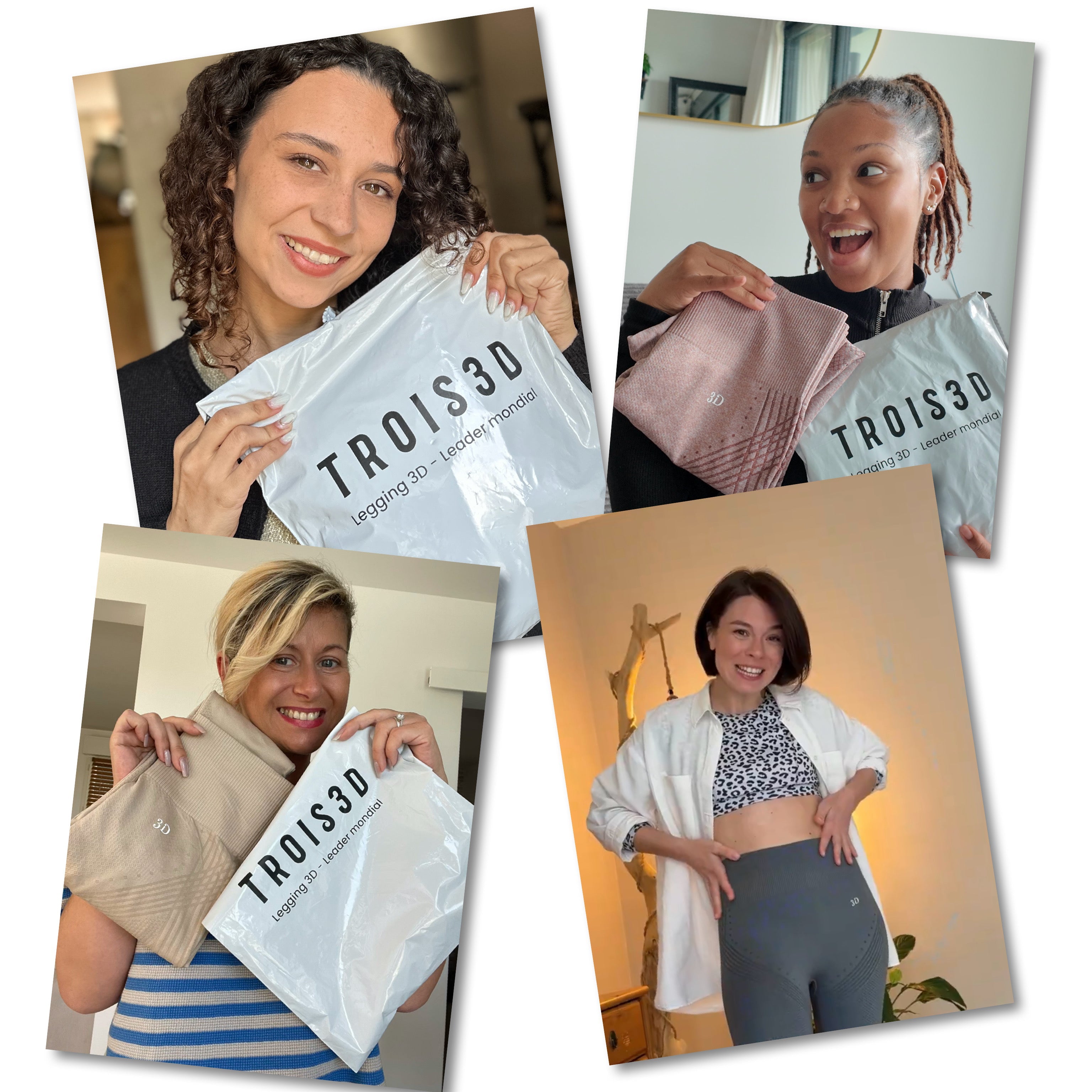 Bradiva- Legging 3D Innovant, Anti Cellulite Confort & Bien-Être